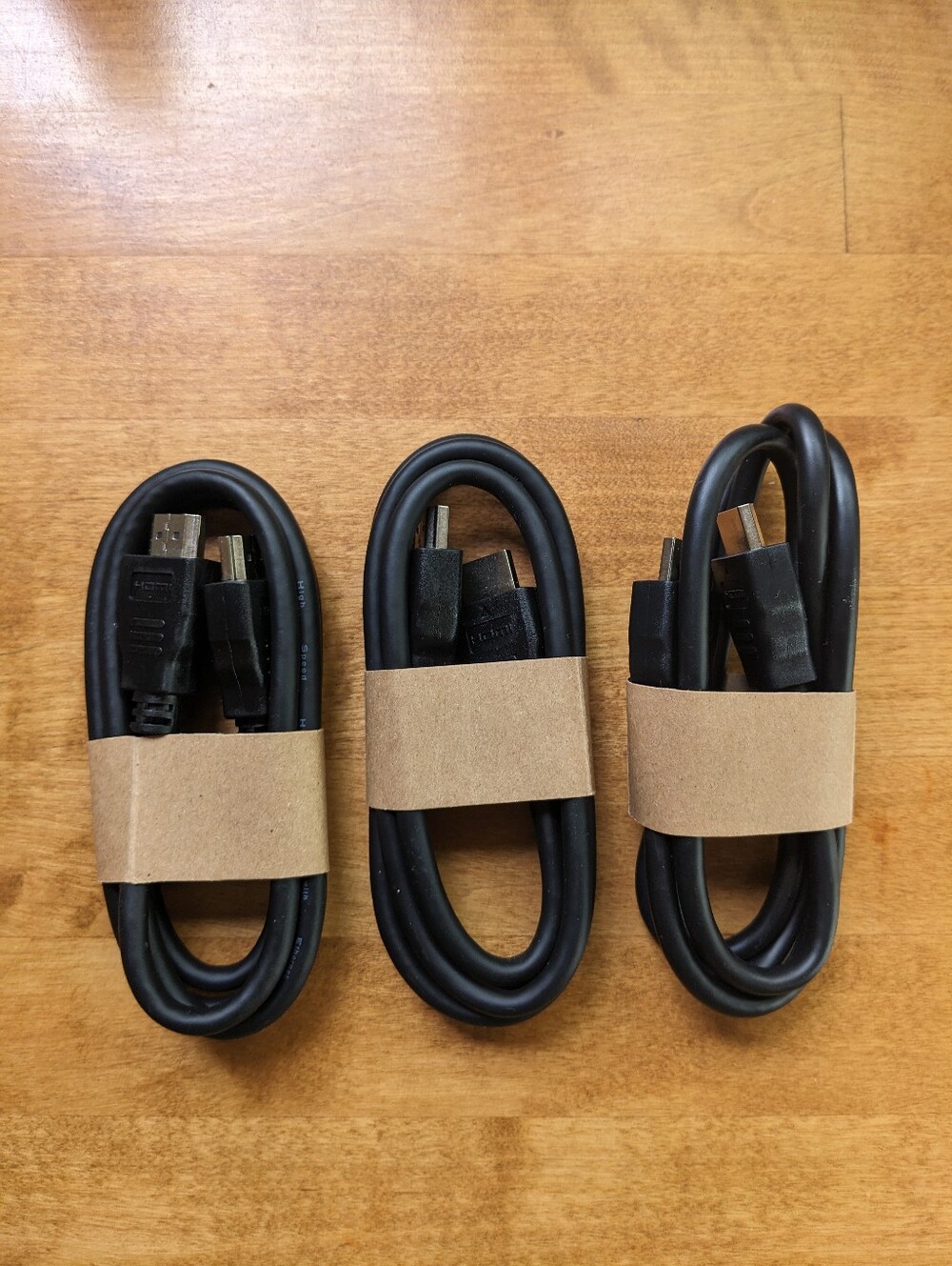 Lot of 3 HDMI Cables NEW